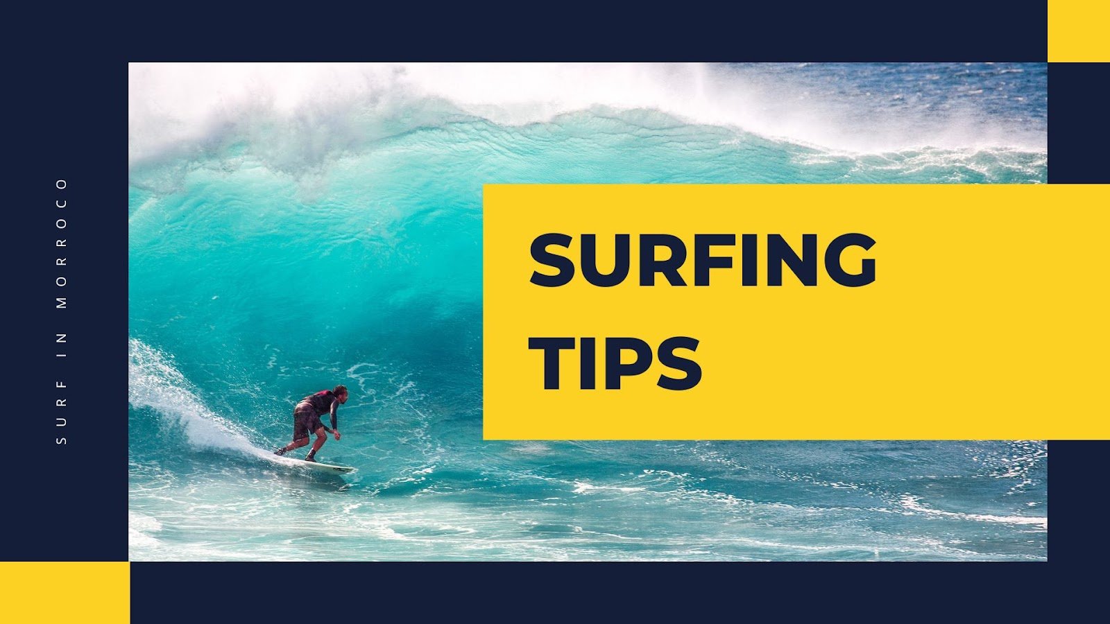 Surfing in Morocco